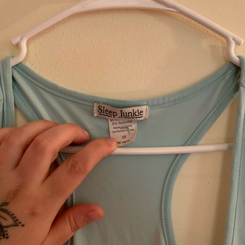 Night tank top